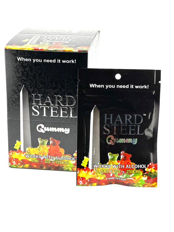 Hard Steel Gummy 24ct - Premium  from H&S WHOLESALE - Just $25! Shop now at H&S WHOLESALE