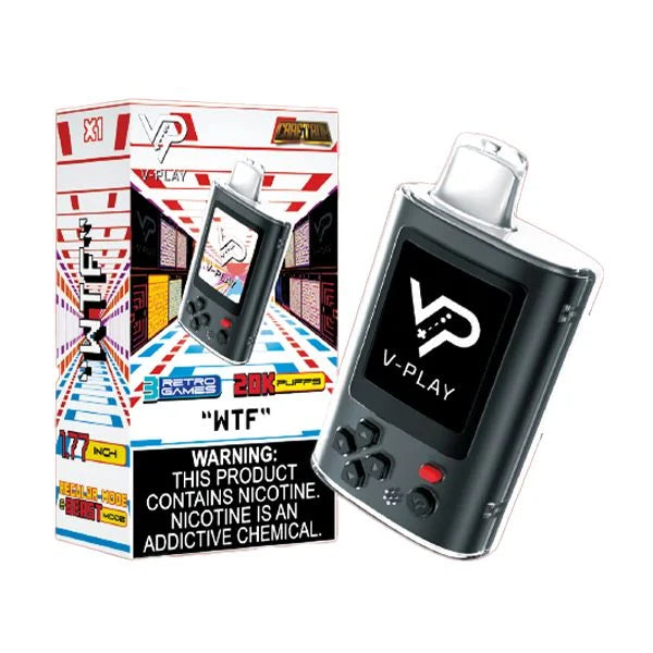 V-Play 20k Puffs Retro Games Disposable Vape 5ct Box by Craftbox - Premium  from H&S WHOLESALE - Just $55! Shop now at H&S WHOLESALE
