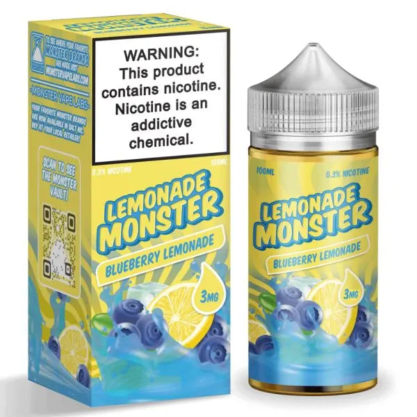 Lemonade Monster 100ml E-Liquid - Premium  from H&S WHOLESALE - Just $7.50! Shop now at H&S WHOLESALE