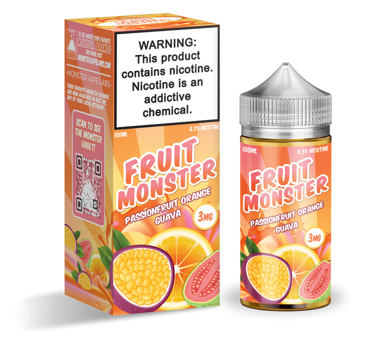 Fruit Monster 100ml E-Liquid - Premium  from H&S WHOLESALE - Just $7.50! Shop now at H&S WHOLESALE