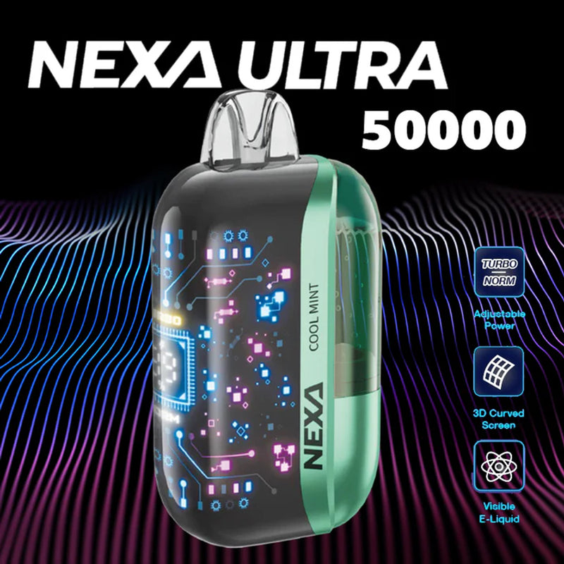 NEXA Ultra 50,000 Puffs InvisaCloud Edition 20ml 5ct Display Box - Premium  from H&S WHOLESALE - Just $45! Shop now at H&S WHOLESALE