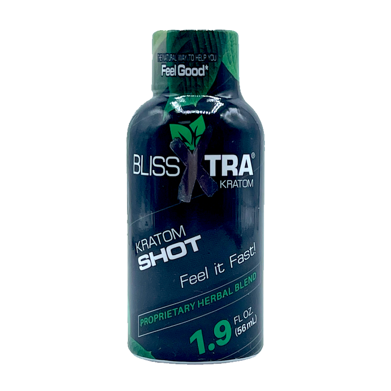 Blass XTRA Black Kratom Shot 1.9oz 12ct Box - Premium  from H&S WHOLESALE - Just $45! Shop now at H&S WHOLESALE