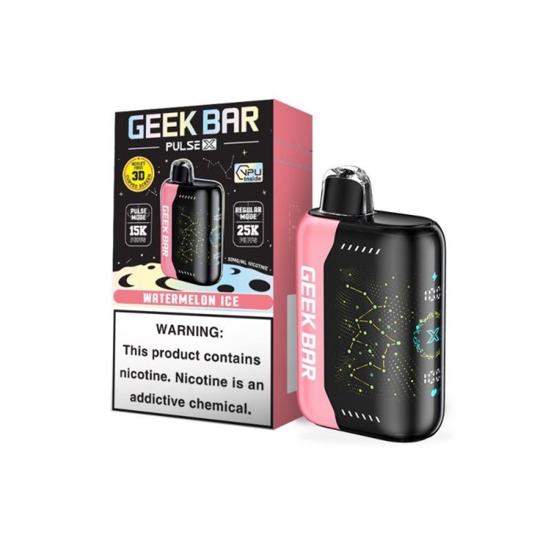 Geek Bar Pulse X Edition 5% Nicotine 25,000 Puffs Disposable Vape 5ct Box - Premium  from H&S WHOLESALE - Just $55! Shop now at H&S WHOLESALE