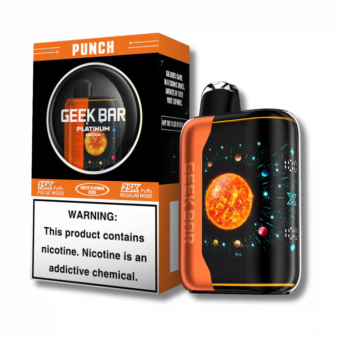 Geek Bar Pulse X Edition 5% Nicotine 25,000 Puffs Disposable Vape 5ct Box - Premium  from H&S WHOLESALE - Just $55! Shop now at H&S WHOLESALE