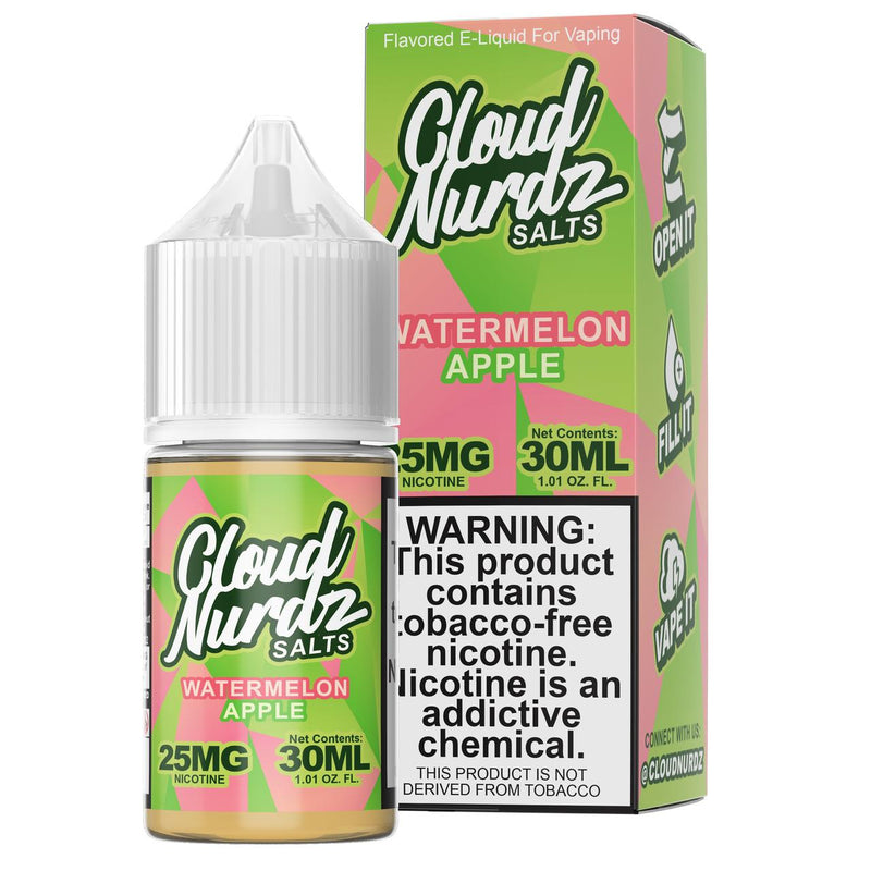 Cloud Nurdz 30ml tfn Salt E-Liquid - Premium  from H&S WHOLESALE - Just $7! Shop now at H&S WHOLESALE