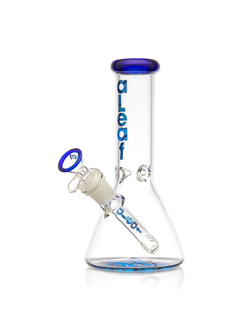 8" aLeaf® Essential Beaker Glass Pipe w/Carrying Case 1ct