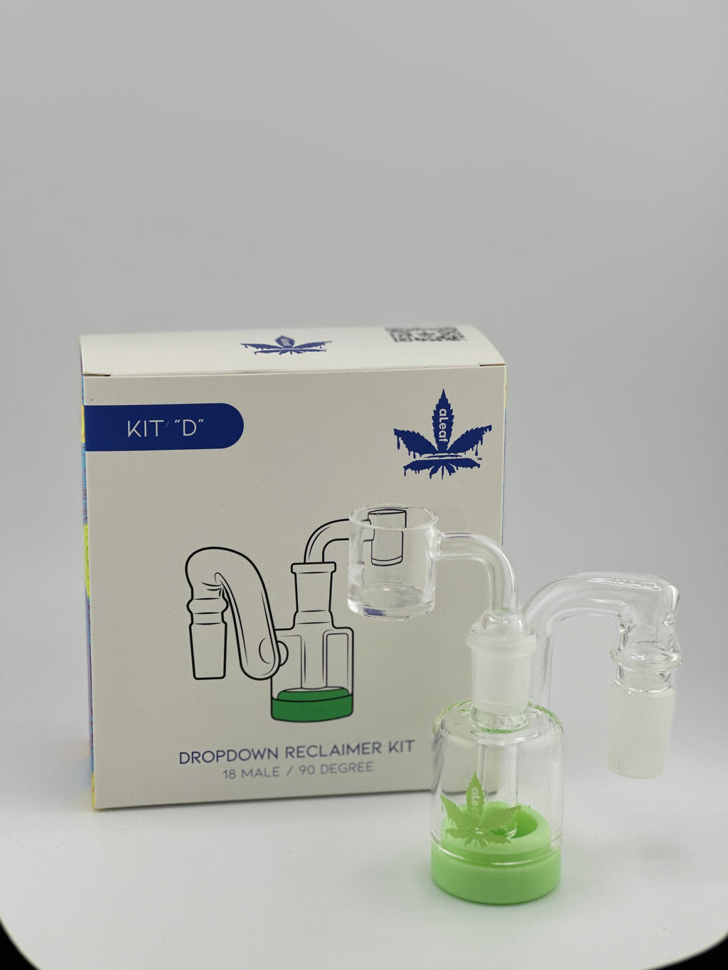 90 Degree Reclaimer Kit with Silicone Jar