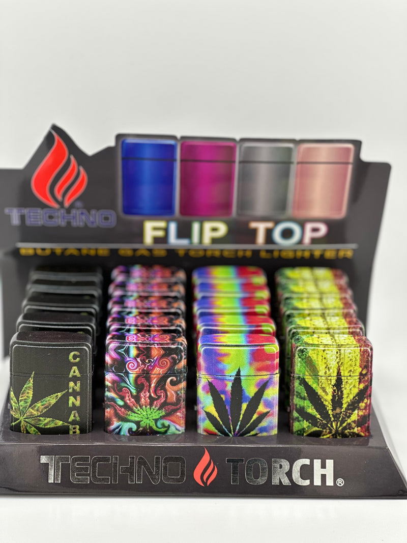 Techno Torch Butane Torch Lighter 20ct Display