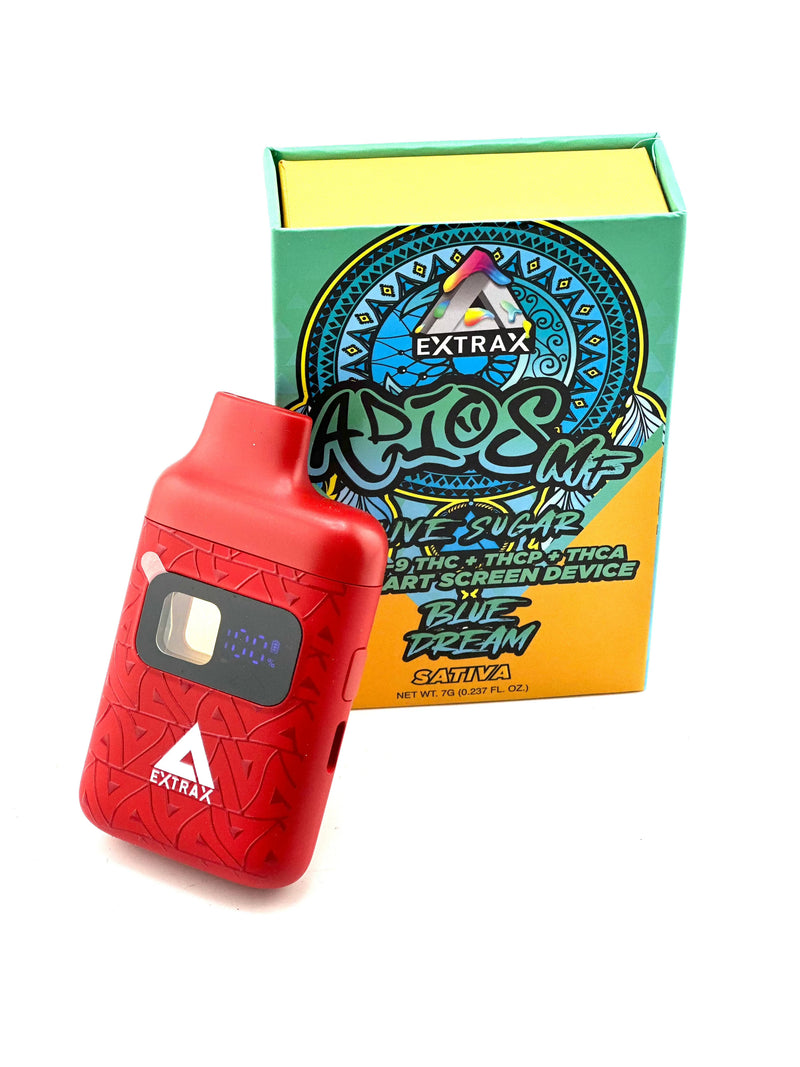 Extrax Adios MF 7g Live Sugar Delta-9+THC-P+THC-A Smart Screen Device 6ct Box - Premium  from H&S WHOLESALE - Just $120! Shop now at H&S WHOLESALE