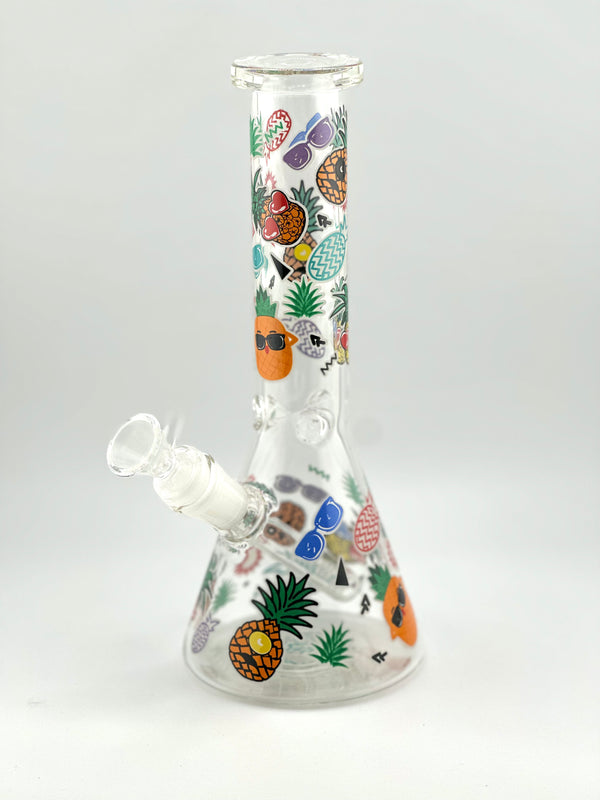 7’’ Mix Mini Beaker Water Glass Pipe Fruit Design 1ct #RMP-102 - Premium  from H&S WHOLESALE - Just $18! Shop now at H&S WHOLESALE