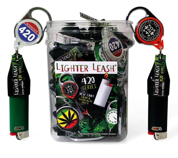 LIGHTER LEASH 420 Leaf series 30ct - Premium  from H&S WHOLESALE - Just $40! Shop now at H&S WHOLESALE