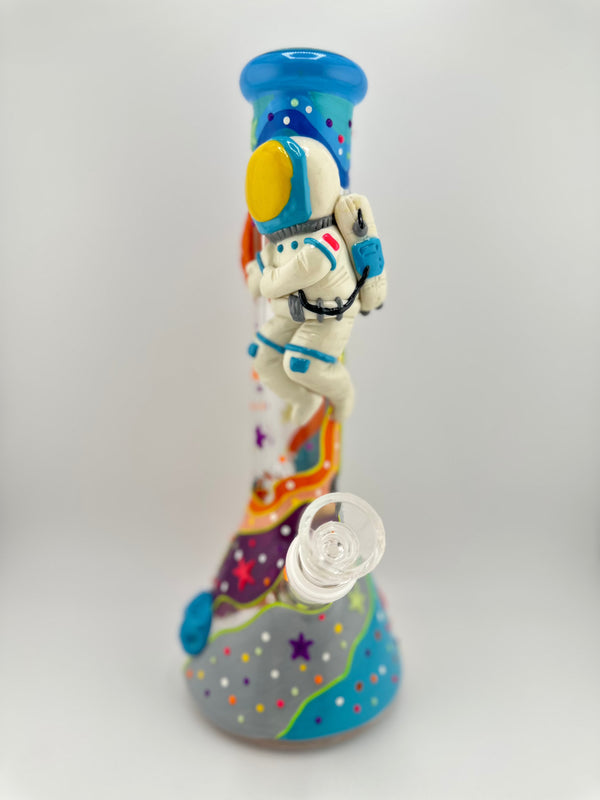 10’’ Spaceman Design Water Pipe 1ct AL-6148 - Premium  from H&S WHOLESALE - Just $30! Shop now at H&S WHOLESALE