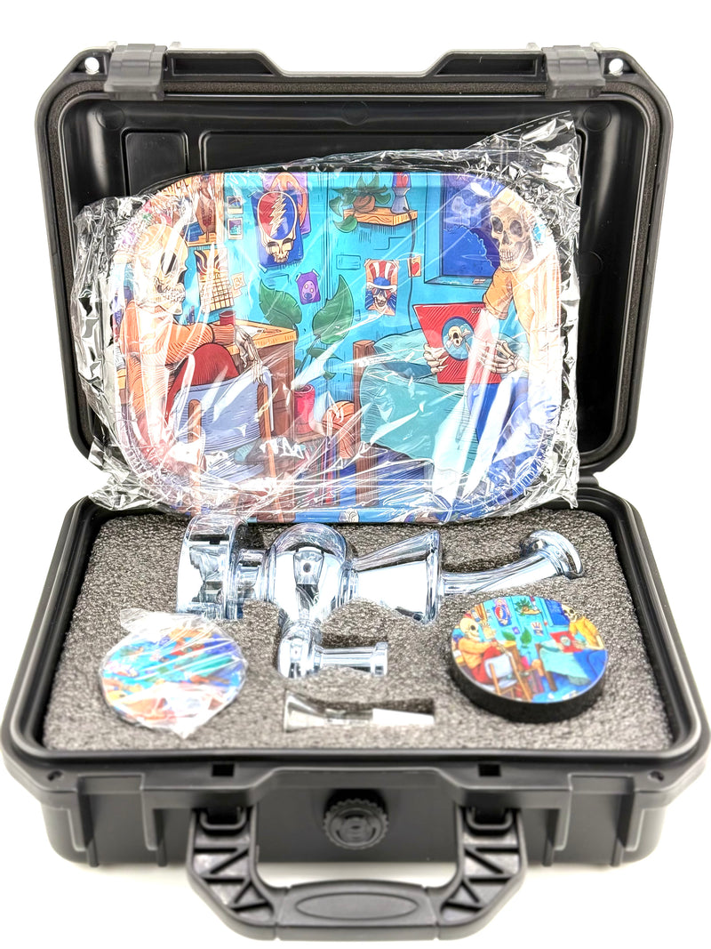 Smoking Pipe Suitcase 6pc 1ct Case - Premium  from H&S WHOLESALE - Just $22! Shop now at H&S WHOLESALE