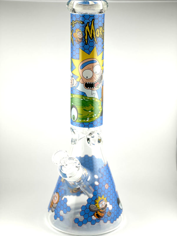 15’’ Mix Beaker water glass pipe 1ct #RMP-101 - Premium  from H&S WHOLESALE - Just $32! Shop now at H&S WHOLESALE