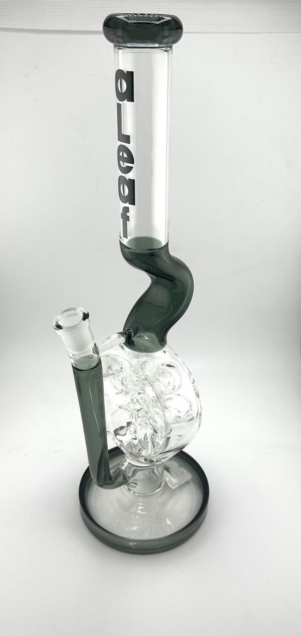 Aleaf Swiss Perc water pipe 14” #Al2090-Bl - Premium  from H&S WHOLESALE - Just $50! Shop now at H&S WHOLESALE