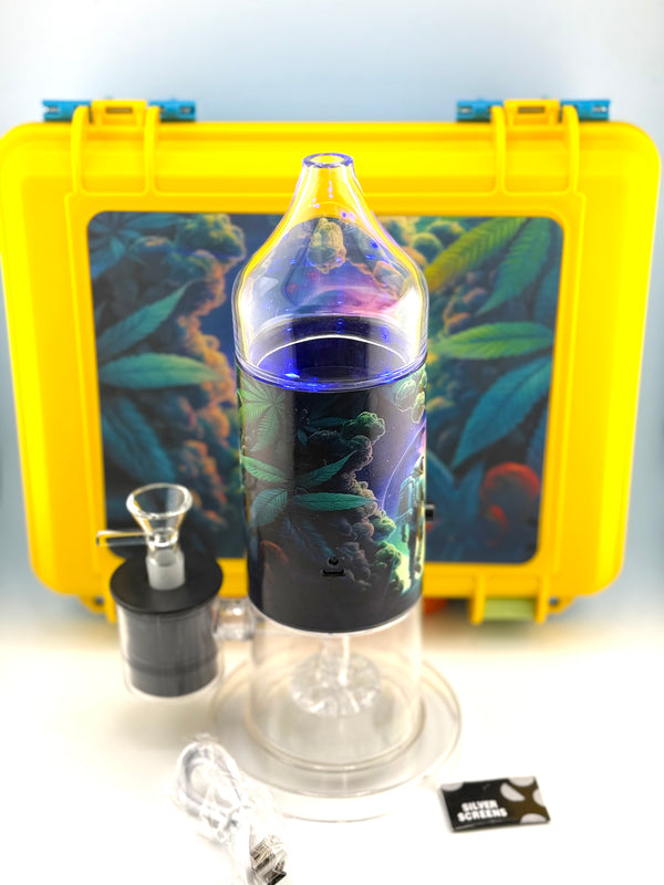 Juice Electric LED Bong (Suitcase) 6pcs 1ct Case - Premium  from H&S WHOLESALE - Just $25! Shop now at H&S WHOLESALE