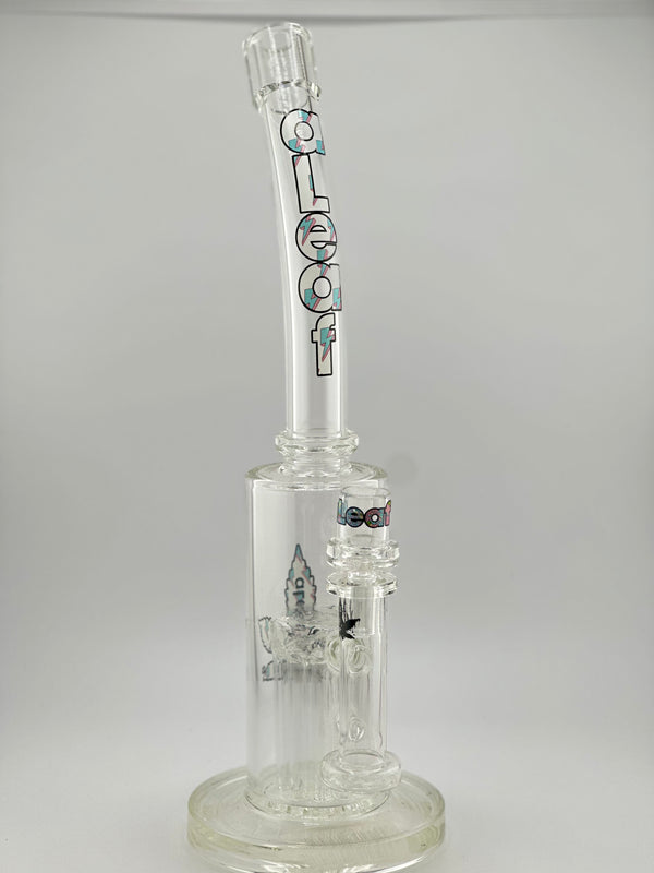15’’ aleaf® Wax Water Bong 1ct #AL6165CH - Premium  from H&S WHOLESALE - Just $39! Shop now at H&S WHOLESALE