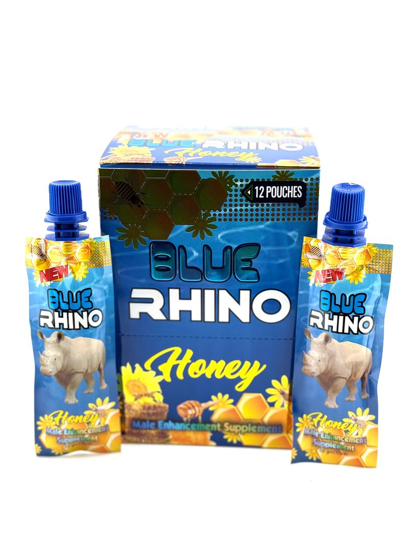 Blue Rhino Honey 12ct Box (New) Male Enhancement Supplement Spout - Premium  from H&S WHOLESALE - Just $18! Shop now at H&S WHOLESALE