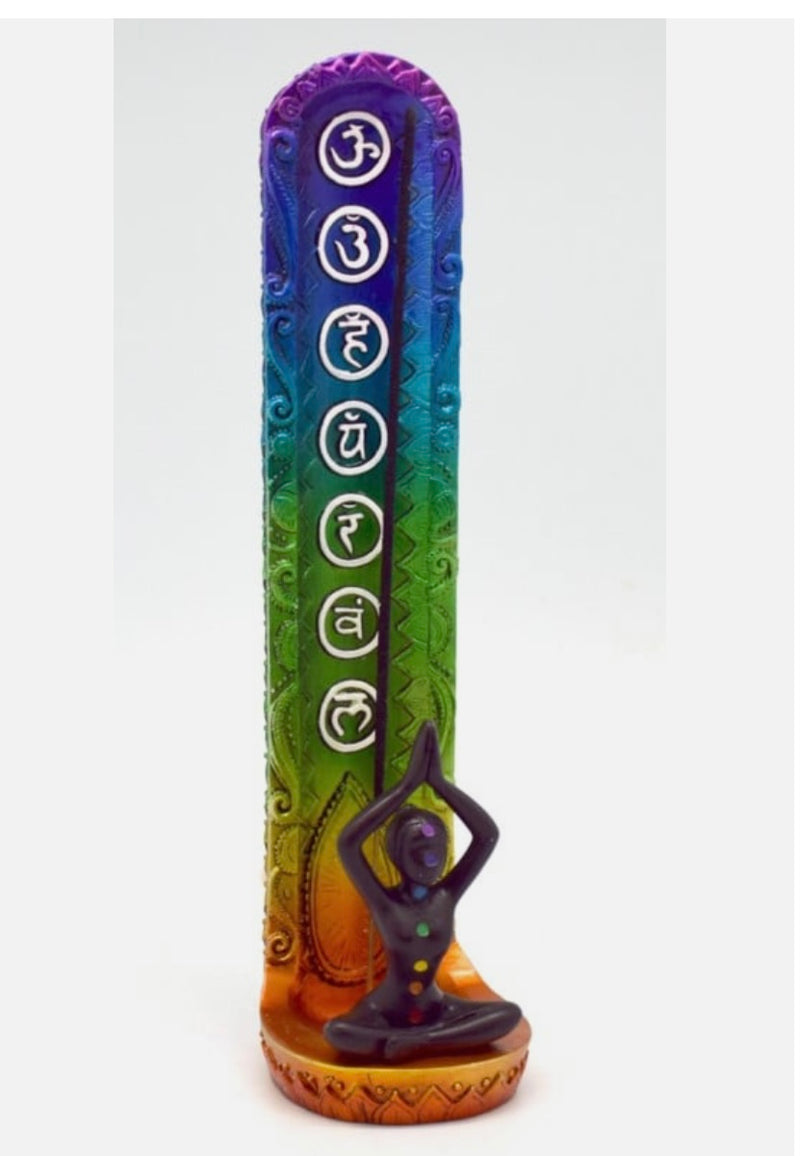 Chakra Colord Incense Burner 1ct