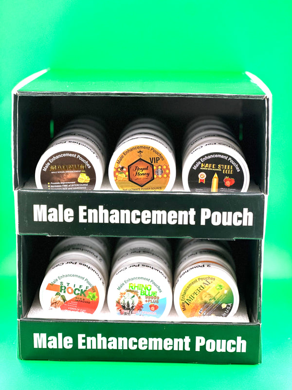 Male Enhancement Honey Pouch’s Can 36ct Display - Premium  from H&S WHOLESALE - Just $162! Shop now at H&S WHOLESALE