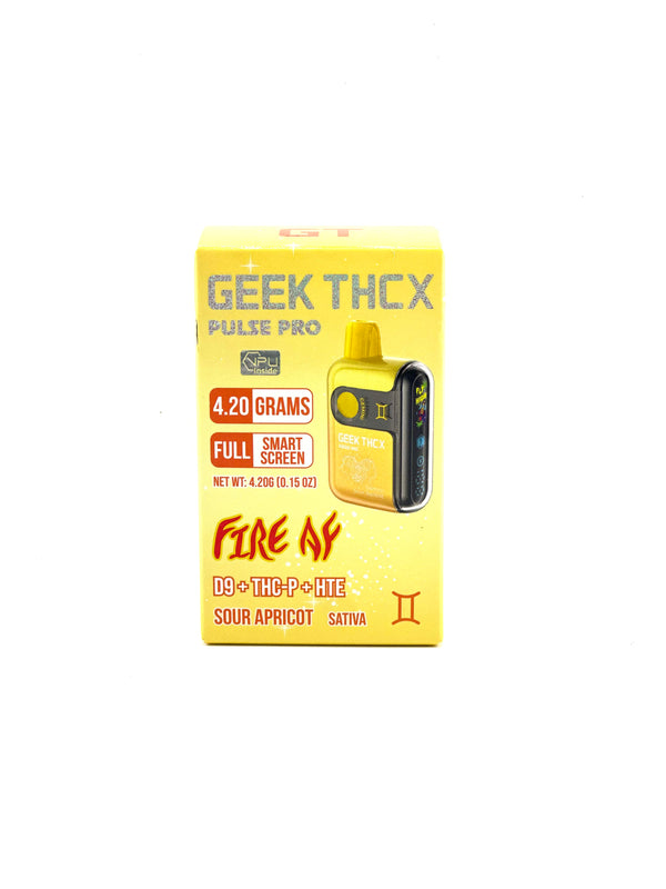 Geek Bar THC-X Pulse Pro Fire AF 4.2g Disposable Vape 5ct - Premium  from H&S WHOLESALE - Just $100! Shop now at H&S WHOLESALE