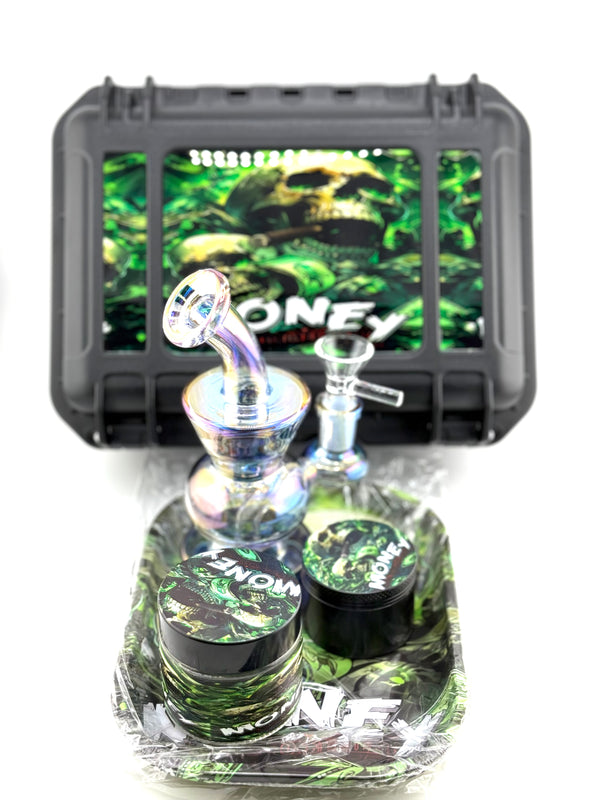 Smoking Pipe Suitcase 6pc 1ct Case - Premium  from H&S WHOLESALE - Just $22! Shop now at H&S WHOLESALE