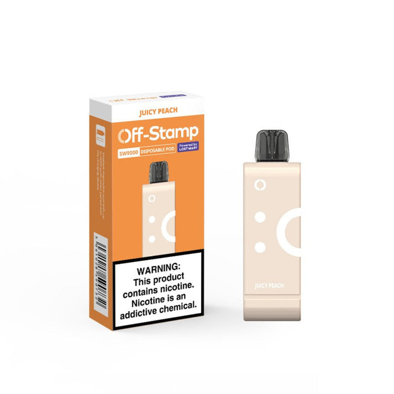 Off-Stamp SW9000 Puffs Pods Only 50mg Display Vape 10ct Box - Premium  from H&S WHOLESALE - Just $50! Shop now at H&S WHOLESALE