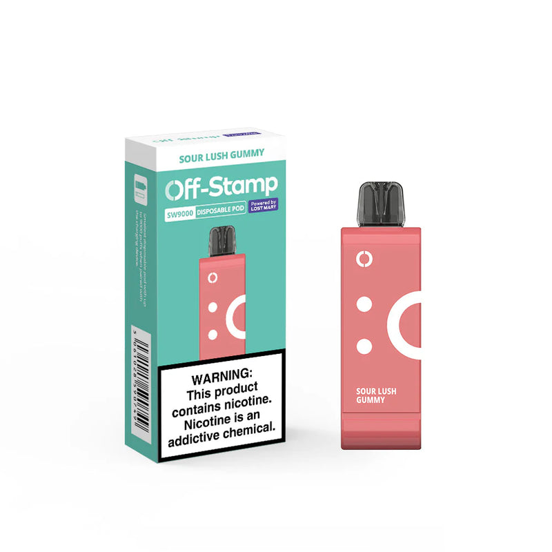 Off-Stamp SW9000 Puffs Pods Only 50mg Display Vape 10ct Box - Premium  from H&S WHOLESALE - Just $50! Shop now at H&S WHOLESALE