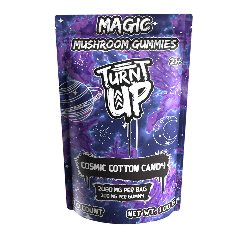 Turnt Up Mushroom Gummies 2080mg 10 Count Gummies 1ct Bag - Premium  from H&S WHOLESALE - Just $12! Shop now at H&S WHOLESALE