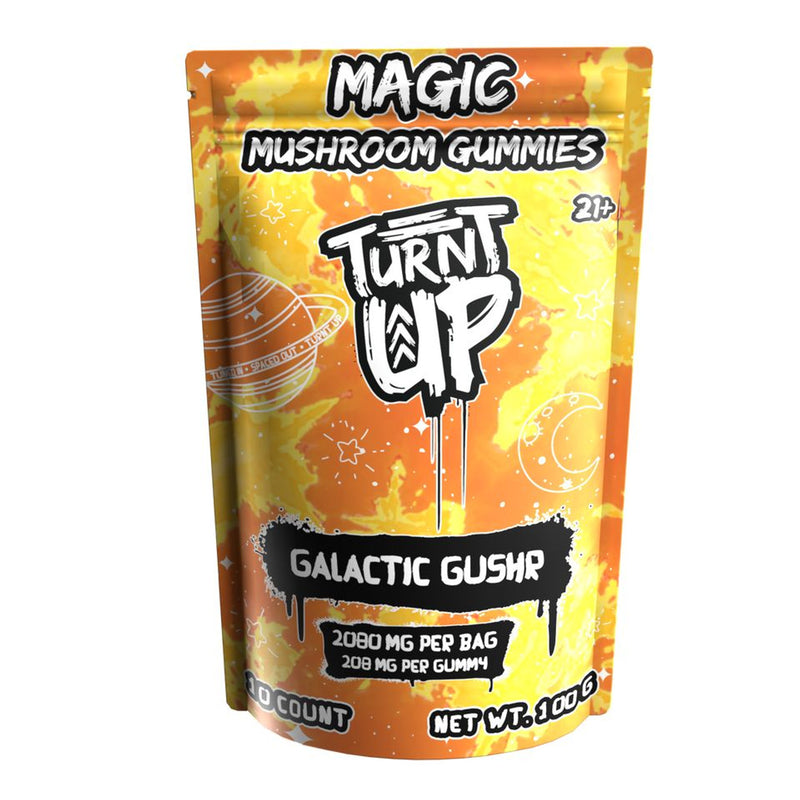 Turnt Up Mushroom Gummies 2080mg 10 Count Gummies 1ct Bag - Premium  from H&S WHOLESALE - Just $12! Shop now at H&S WHOLESALE