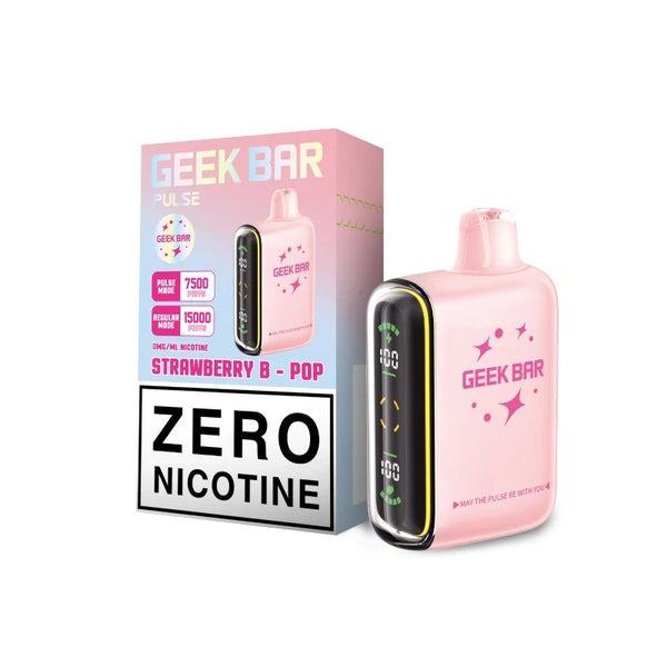 Geek Bar Pulse 15,000 Puffs Zero Nicotine 5ct Box Disposable Vape - Premium  from H&S WHOLESALE - Just $45! Shop now at H&S WHOLESALE