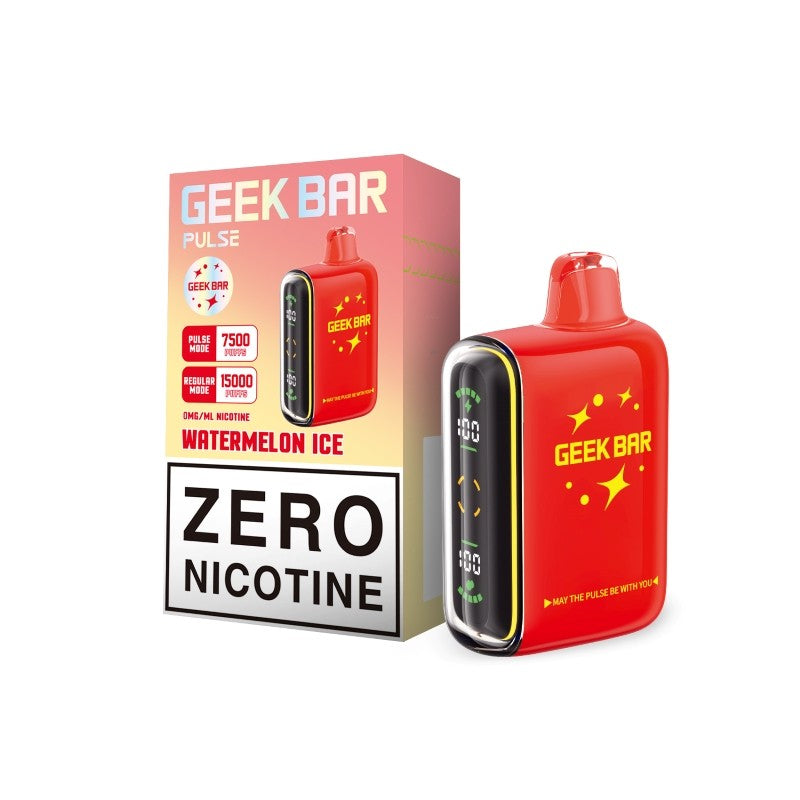 Geek Bar Pulse 15,000 Puffs Zero Nicotine 5ct Box Disposable Vape - Premium  from H&S WHOLESALE - Just $45! Shop now at H&S WHOLESALE