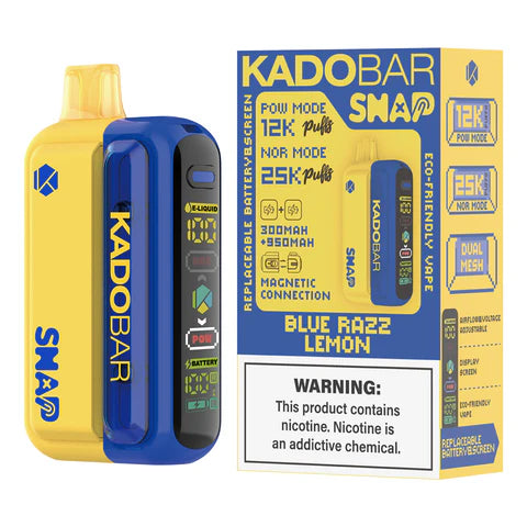 Kado Bar Snap 5% 25k Puffs Kit Disposable 5ct - Premium  from H&S WHOLESALE - Just $47.50! Shop now at H&S WHOLESALE