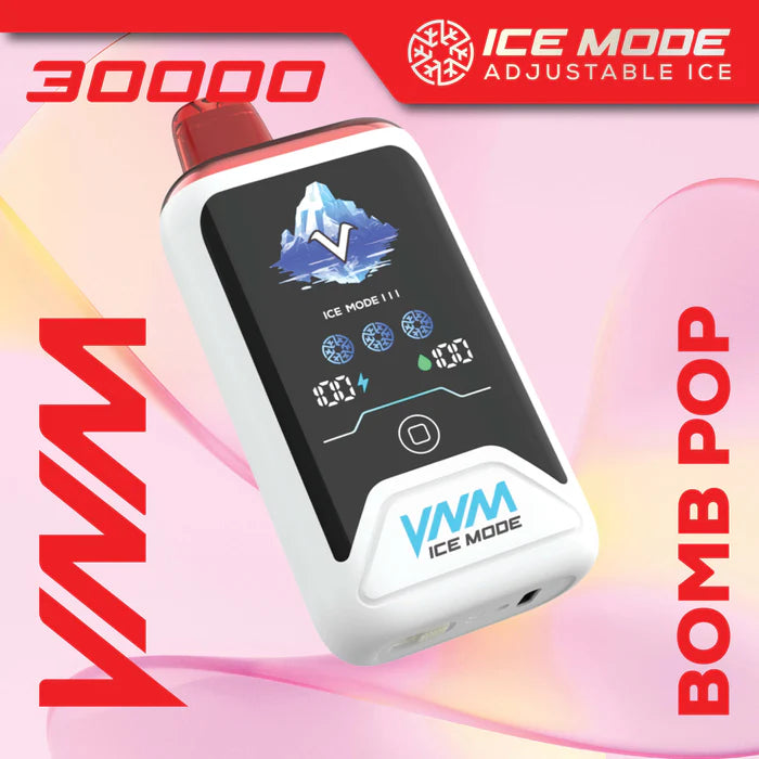 VNM Ice Mode 30,000 Puffs With Touch To Adjust Ice Mode 5ct Box - Premium  from H&S WHOLESALE - Just $50! Shop now at H&S WHOLESALE