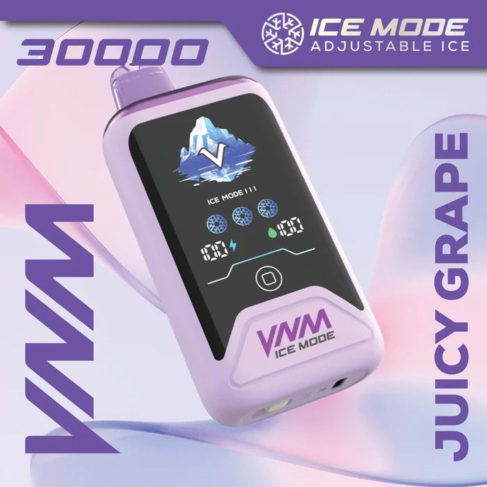 VNM Ice Mode 30,000 Puffs With Touch To Adjust Ice Mode 5ct Box - Premium  from H&S WHOLESALE - Just $50! Shop now at H&S WHOLESALE