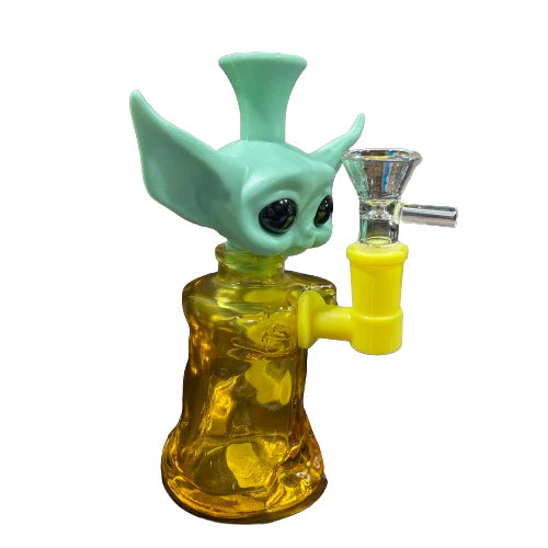 Yoda Heavy Water Pipe 1ct - Premium  from H&S WHOLESALE - Just $9.99! Shop now at H&S WHOLESALE