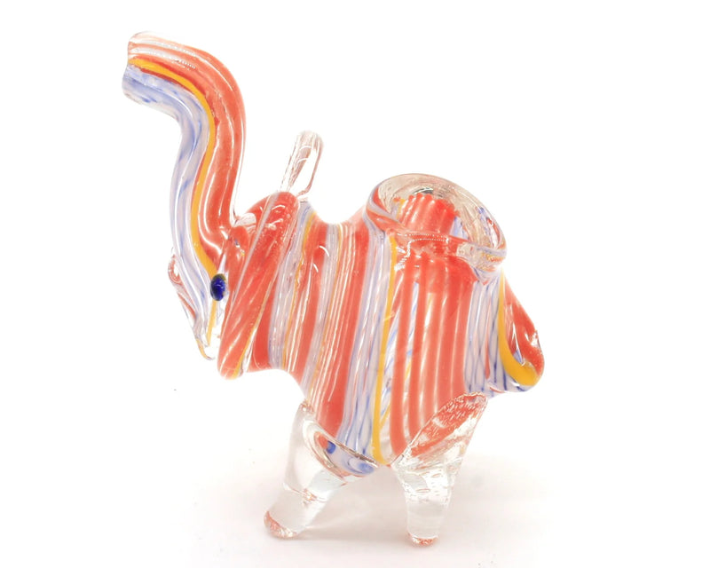 IDGAF 4’’ Mini Elephant Hand Pipe Assorted Colors 1ct - Premium  from H&S WHOLESALE - Just $5.99! Shop now at H&S WHOLESALE