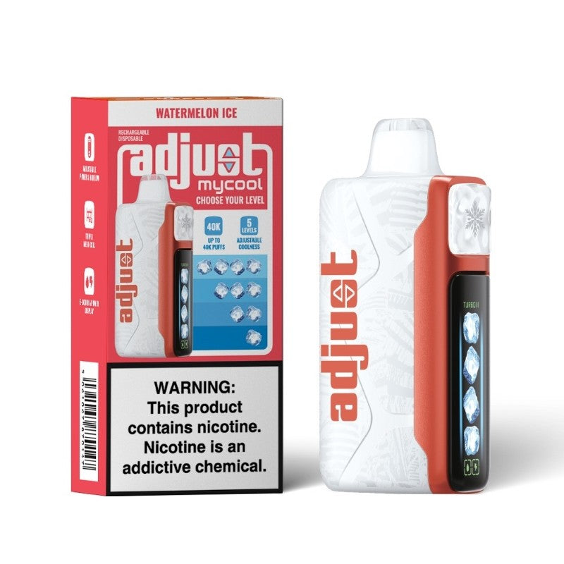 Adjust Mycool 40,000 Puffs 20ml 5 Level Adjustable coolness 5ct Disposable Vape - Premium  from H&S WHOLESALE - Just $42.50! Shop now at H&S WHOLESALE