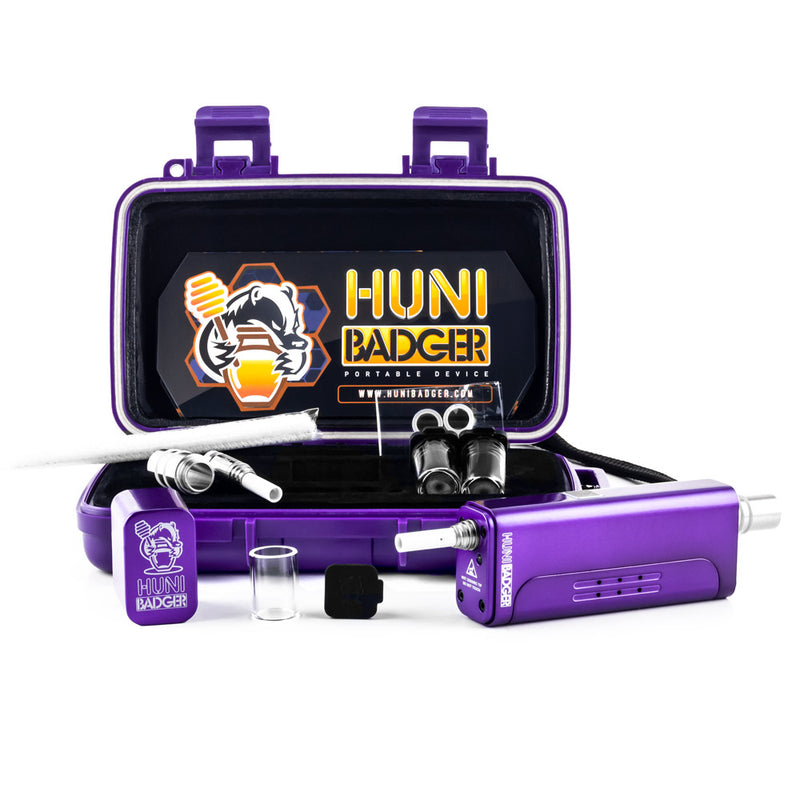 Huni Badger Portable Vaporizer Kit All In One 1ct - Premium  from H&S WHOLESALE - Just $130! Shop now at H&S WHOLESALE