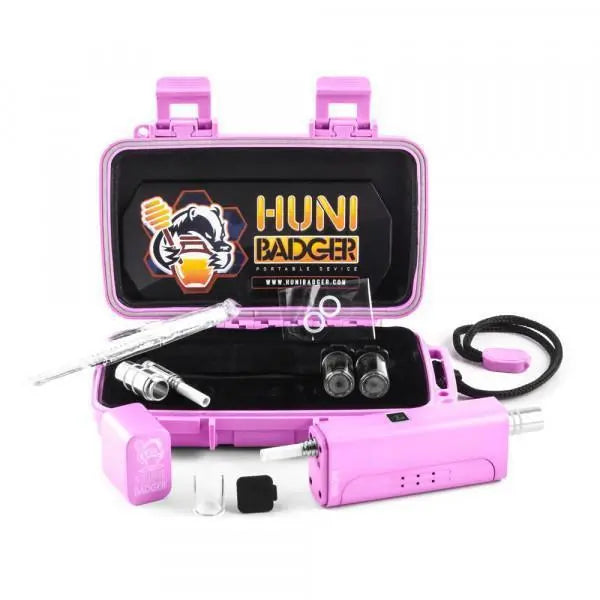 Huni Badger Portable Vaporizer Kit All In One 1ct - Premium  from H&S WHOLESALE - Just $130! Shop now at H&S WHOLESALE