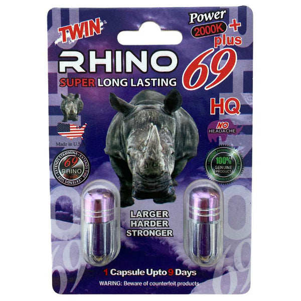 Rhino 69 Premium Plus 24ct Box - Premium  from H&S WHOLESALE - Just $30! Shop now at H&S WHOLESALE