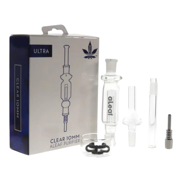 ALeaf Ultra Series 10mm Nectar Collector Kit 6pc 1ct Box #ALNC1002 - Premium  from H&S WHOLESALE - Just $8! Shop now at H&S WHOLESALE