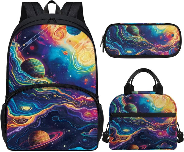 Design Backpack 3pc Bag Set 1ct Bag - Premium  from H&S WHOLESALE - Just $14.99! Shop now at H&S WHOLESALE