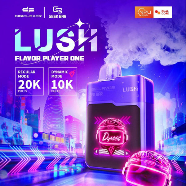 Geek Bar DIGI Flavor Lush 20,000 Puffs 18ml 5% Nic 5ct Box - Premium  from H&S WHOLESALE - Just $47.50! Shop now at H&S WHOLESALE