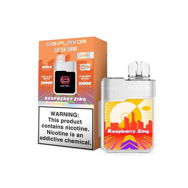 Geek Bar DIGI Flavor Lush 20,000 Puffs 18ml 5% Nic 5ct Box - Premium  from H&S WHOLESALE - Just $47.50! Shop now at H&S WHOLESALE