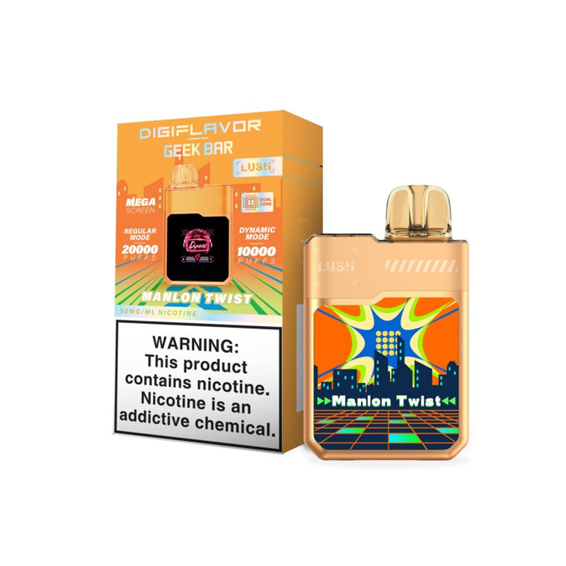 Geek Bar DIGI Flavor Lush 20,000 Puffs 18ml 5% Nic 5ct Box - Premium  from H&S WHOLESALE - Just $47.50! Shop now at H&S WHOLESALE