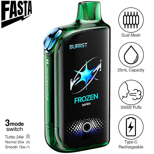 Fasta Burrst 35000 Puffs 50mg Nic 5ct Box Disposable Vape - Premium  from H&S WHOLESALE - Just $45! Shop now at H&S WHOLESALE