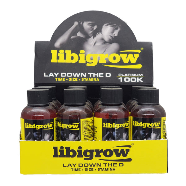 Libigrow Platinum 777k Lay Down The D 12ct Display - Premium  from H&S WHOLESALE - Just $35! Shop now at H&S WHOLESALE