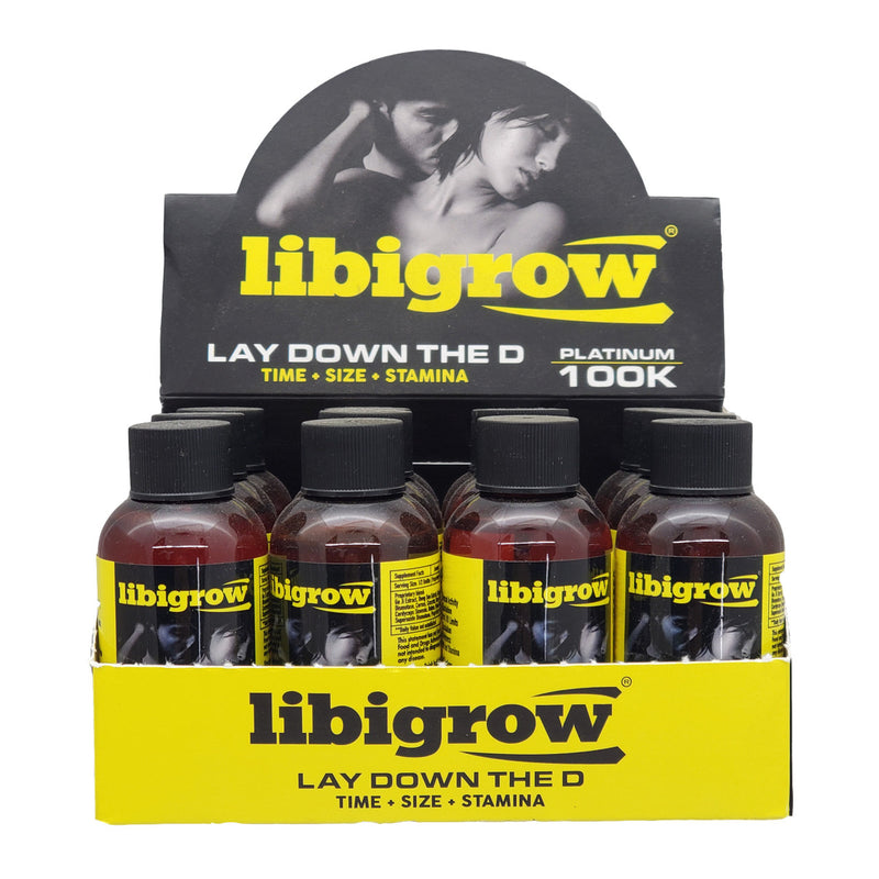 Libigrow Platinum 777k Lay Down The D 12ct Display - Premium  from H&S WHOLESALE - Just $35! Shop now at H&S WHOLESALE