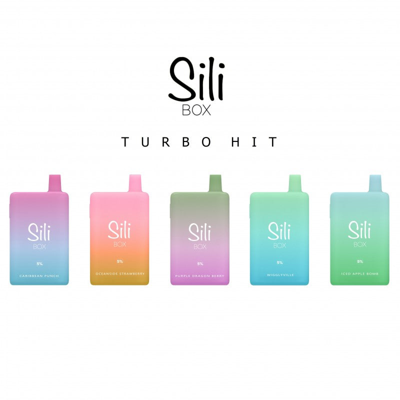 Sili Box Turbo Hit 6000 Puffs 5% Nic 5ct Display disposable Vape - Premium  from H&S WHOLESALE - Just $45! Shop now at H&S WHOLESALE